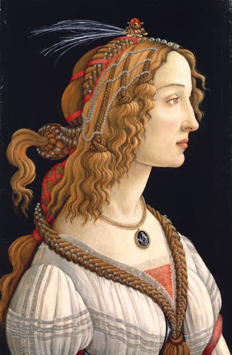 Sandro Botticelli - Weibliches Brustbild